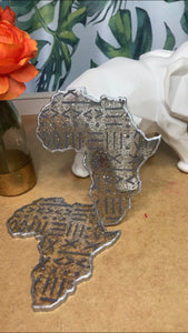 Africa "Mudcloth" Coaster Set